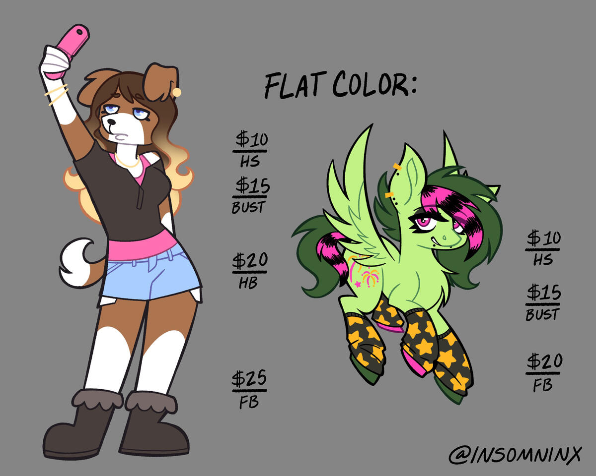 Flat Color Pricing