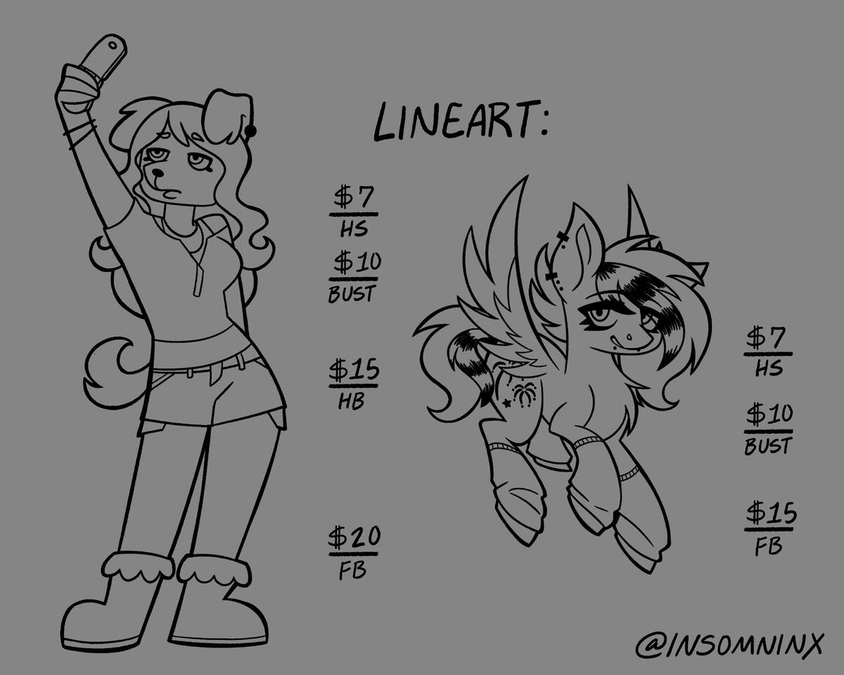 Lineart Pricing